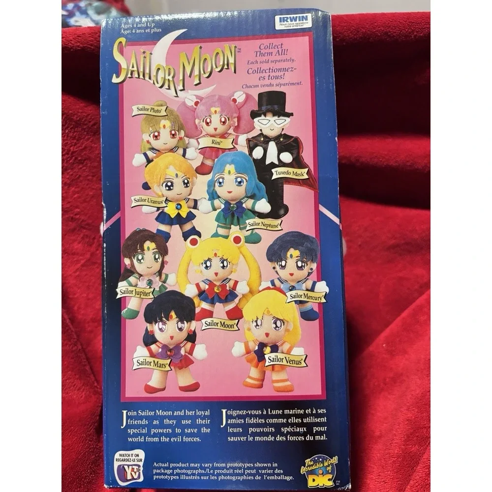 Anime Sailor Moon 1998 Plush Adventure Doll in Original Package #3110 Irwin 8x6